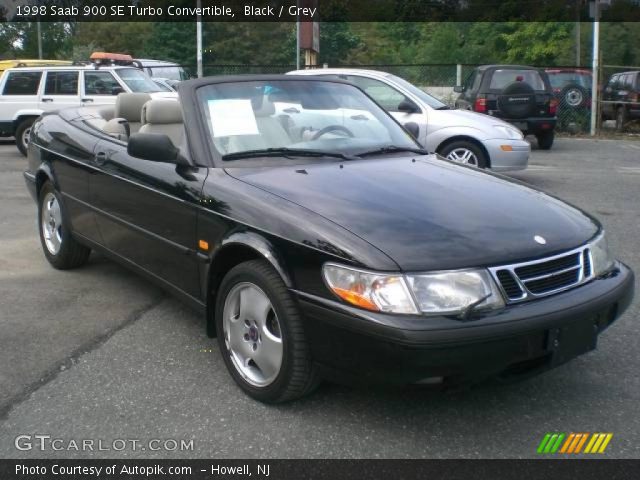 1998 Saab 900 SE Turbo Convertible in Black