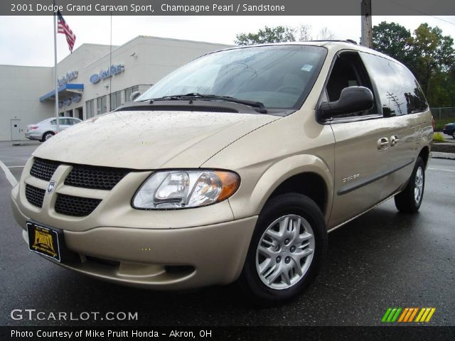 2001 Dodge Grand Caravan Sport in Champagne Pearl
