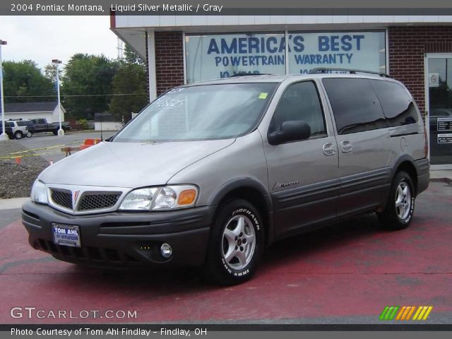 2004 Pontiac Montana  in Liquid Silver Metallic