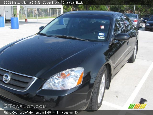 2002 Nissan Altima 2.5 SL in Super Black