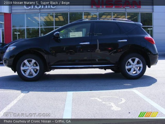 2009 Nissan Murano S in Super Black
