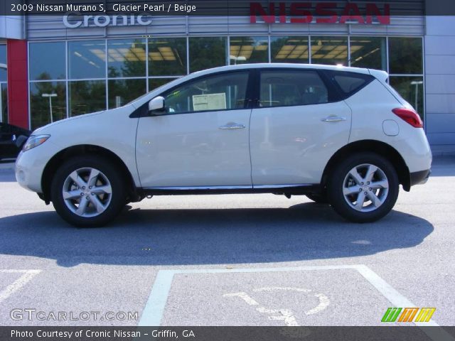 2009 Nissan Murano S in Glacier Pearl
