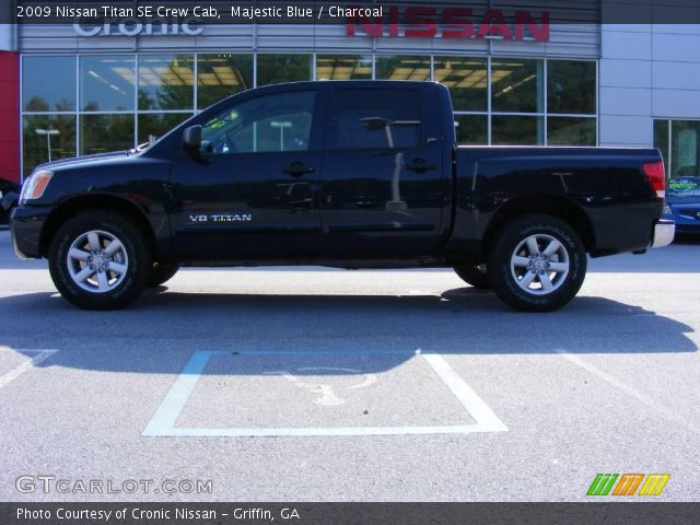 2009 Nissan Titan SE Crew Cab in Majestic Blue