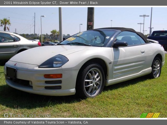 2001 Mitsubishi Eclipse Spyder GT in Dover White Pearl