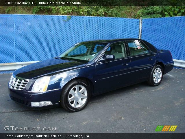 2006 Cadillac DTS  in Blue Chip Metallic