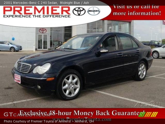 2001 Mercedes-Benz C 240 Sedan in Midnight Blue