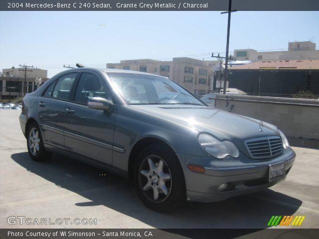 2004 Mercedes-Benz C 240 Sedan in Granite Grey Metallic