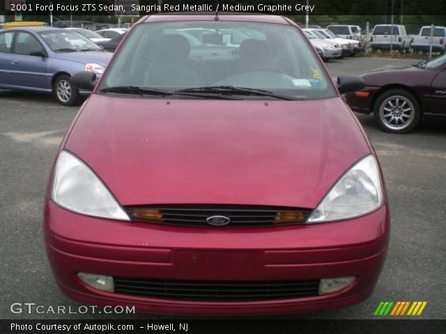 2001 Ford Focus ZTS Sedan in Sangria Red Metallic