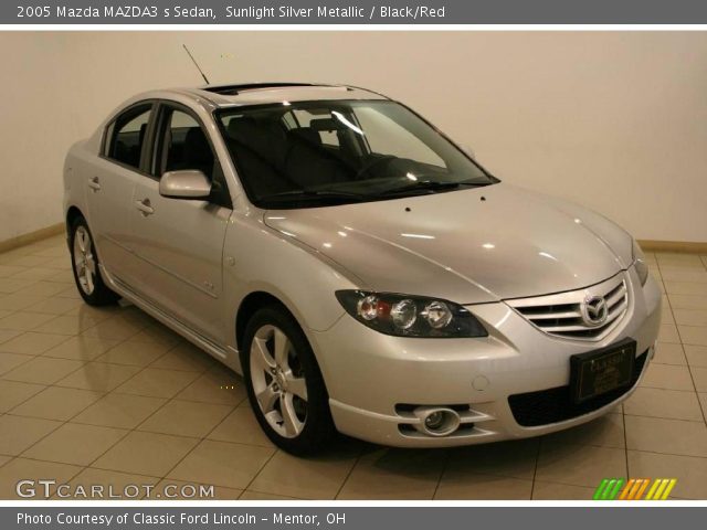 2005 Mazda MAZDA3 s Sedan in Sunlight Silver Metallic