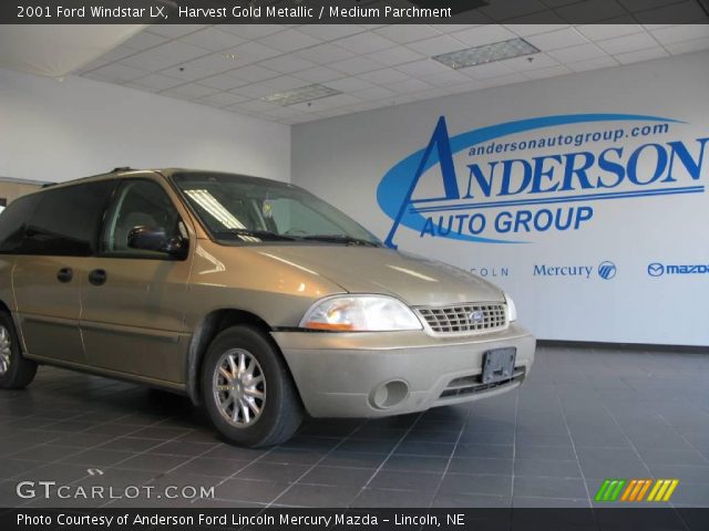 2001 Ford Windstar LX in Harvest Gold Metallic