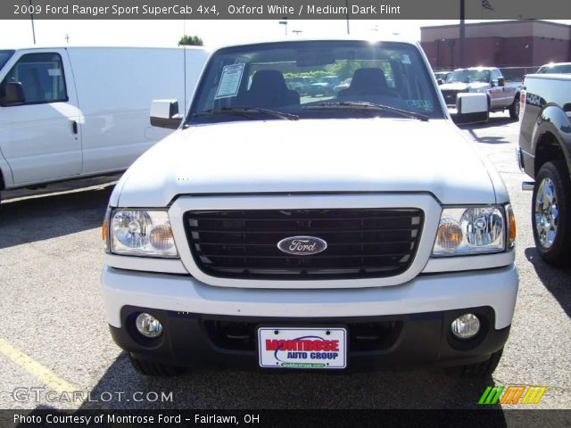 2009 Ford Ranger Sport SuperCab 4x4 in Oxford White