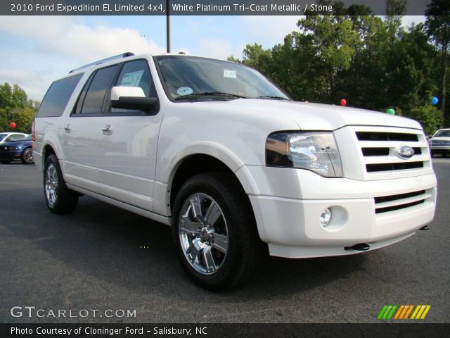 2010 Ford Expedition EL Limited 4x4 in White Platinum Tri-Coat Metallic