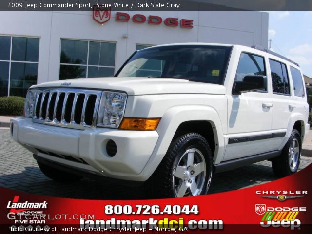 2009 Jeep Commander Sport in Stone White