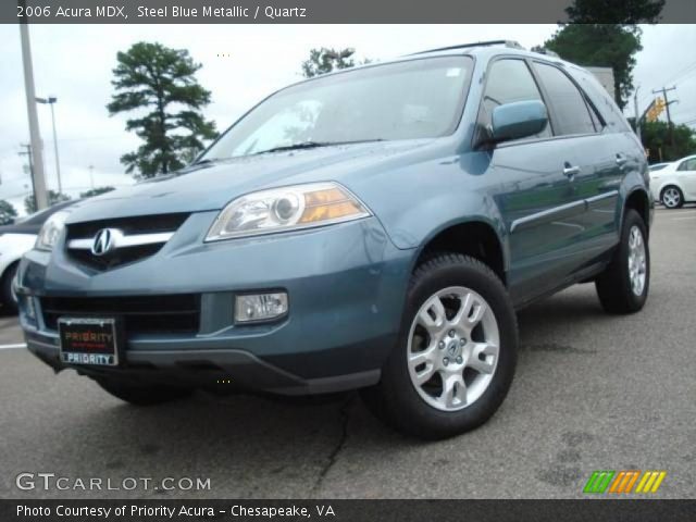 2006 Acura MDX  in Steel Blue Metallic