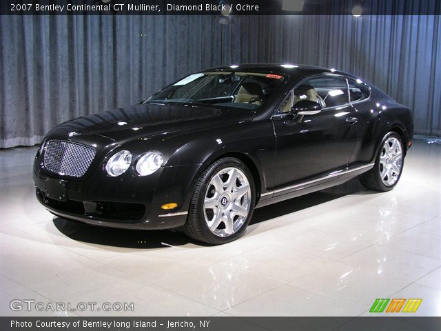 2007 Bentley Continental GT Mulliner in Diamond Black