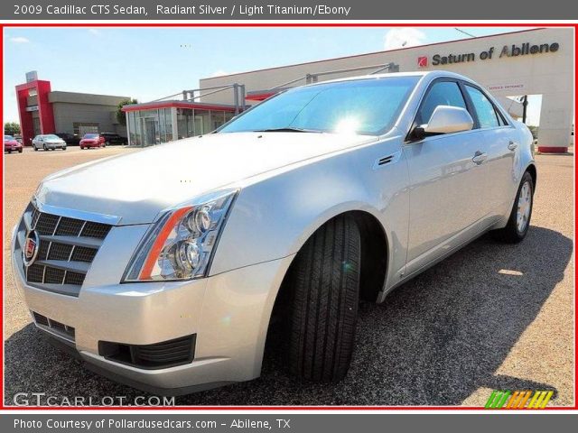 2009 Cadillac CTS Sedan in Radiant Silver