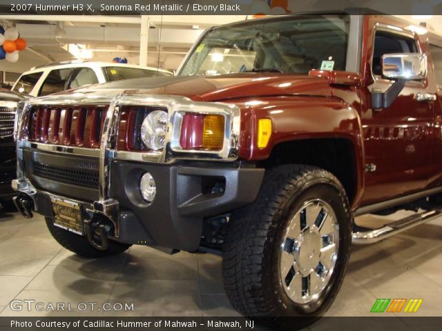 2007 Hummer H3 X in Sonoma Red Metallic
