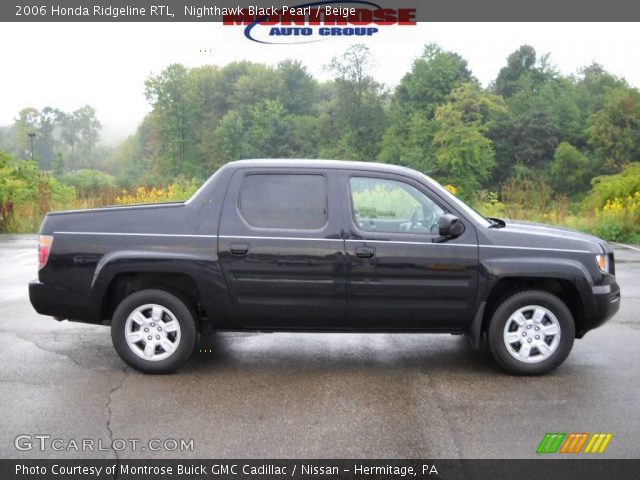 2006 Honda Ridgeline RTL in Nighthawk Black Pearl