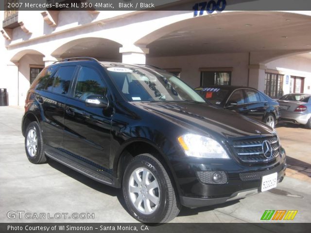 2007 Mercedes-Benz ML 350 4Matic in Black