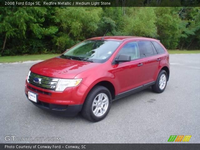 2008 Ford Edge SE in Redfire Metallic