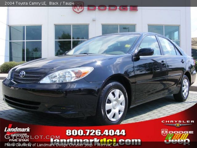 2004 Toyota Camry LE in Black