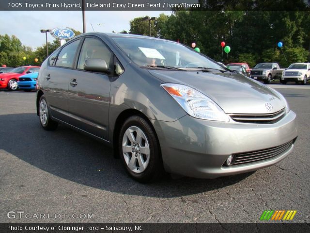 2005 Toyota Prius Hybrid in Tideland Gray Green Pearl