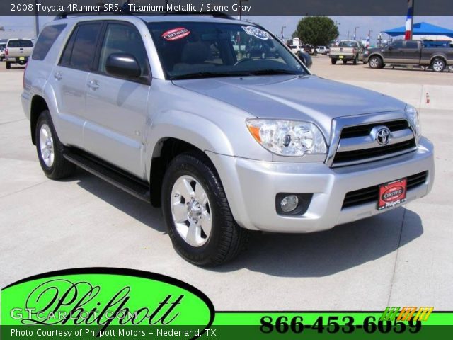 2008 Toyota 4Runner SR5 in Titanium Metallic