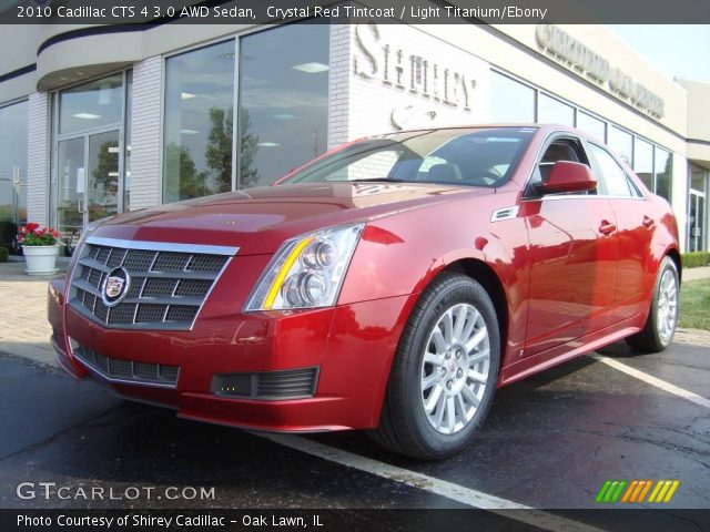 2010 Cadillac CTS 4 3.0 AWD Sedan in Crystal Red Tintcoat