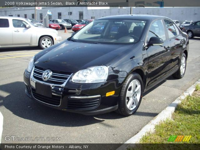 2008 Volkswagen Jetta S Sedan in Black