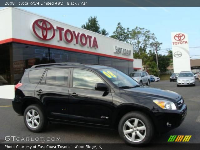 2008 Toyota RAV4 Limited 4WD in Black