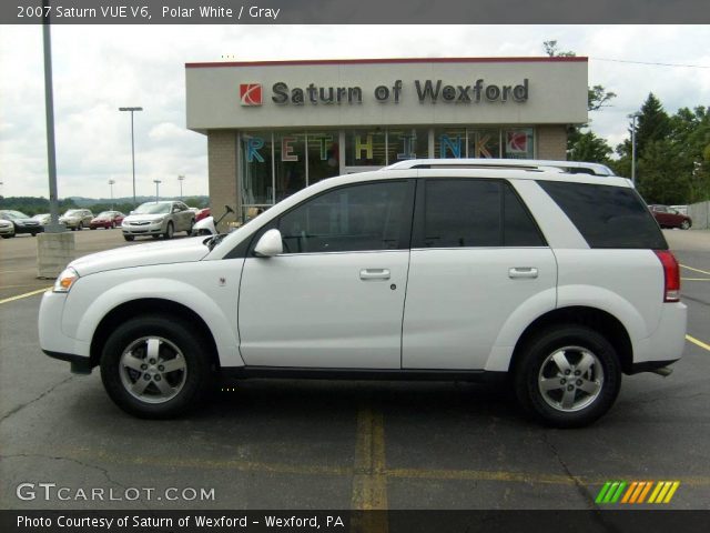 Polar White 2007 Saturn Vue V6 Gray Interior Gtcarlot