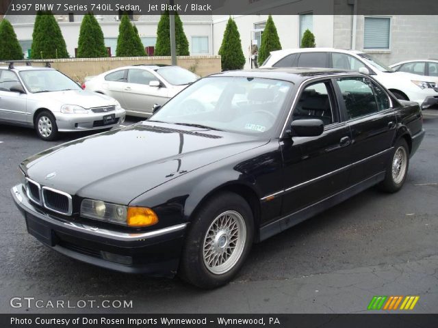 1997 BMW 7 Series 740iL Sedan in Jet Black