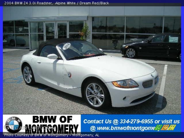 2004 BMW Z4 3.0i Roadster in Alpine White