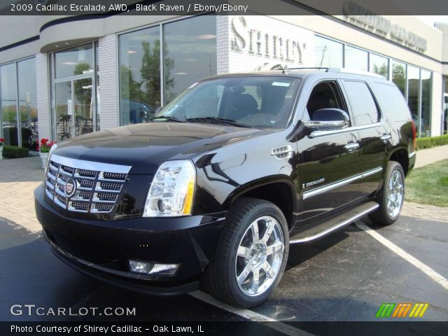 2009 Cadillac Escalade AWD in Black Raven