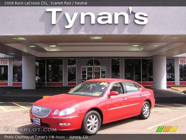 2008 Buick LaCrosse CXL in Scarlett Red