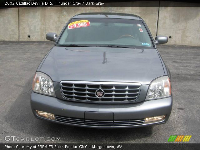 2003 Cadillac DeVille DTS in Thunder Gray