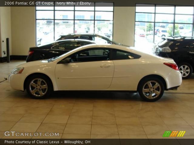 2006 Pontiac G6 GT Coupe in Ivory White