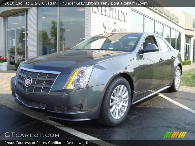 2010 Cadillac CTS 3.0 Sedan in Thunder Gray ChromaFlair