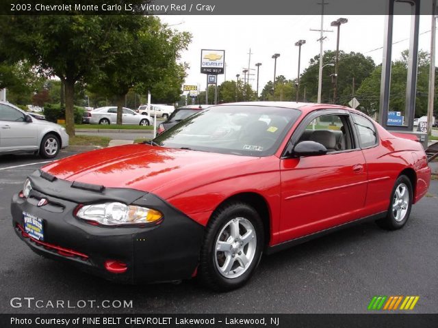 2003 Chevrolet Monte Carlo LS in Victory Red