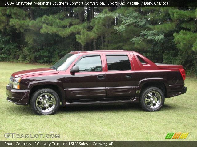 2004 Chevrolet Avalanche Southern Comfort Conversion in Sport Red Metallic