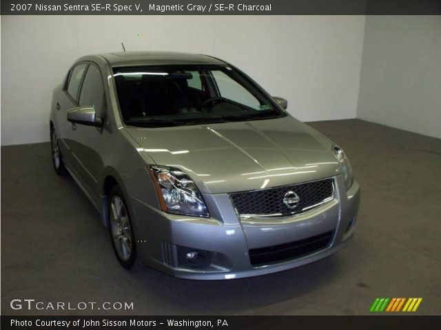 2007 Nissan Sentra SE-R Spec V in Magnetic Gray