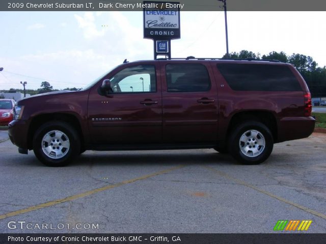 2009 Chevrolet Suburban LT in Dark Cherry Metallic