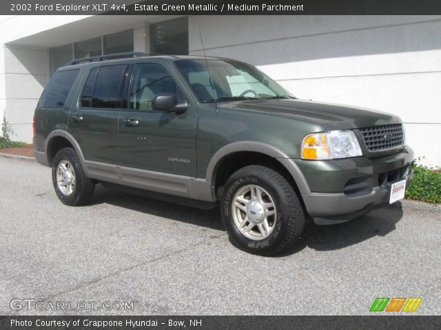 2002 Ford Explorer XLT 4x4 in Estate Green Metallic