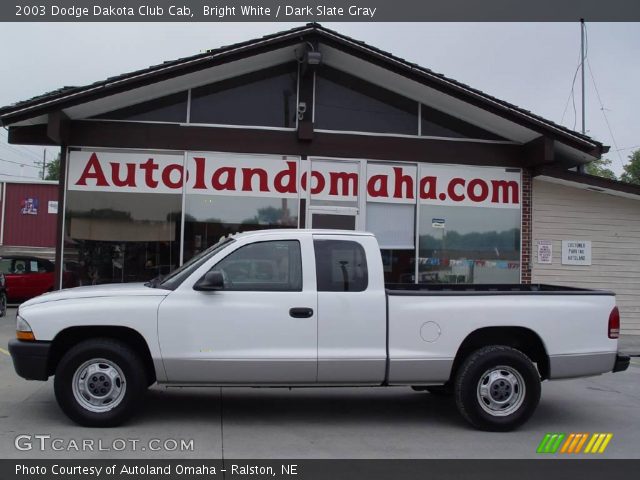 2003 Dodge Dakota Club Cab in Bright White