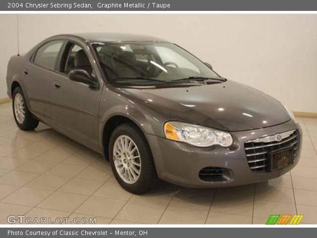 2004 Chrysler Sebring Sedan in Graphite Metallic
