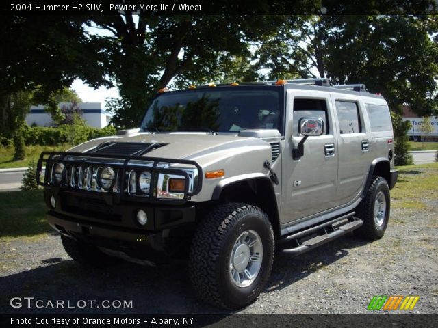 2004 Hummer H2 SUV in Pewter Metallic