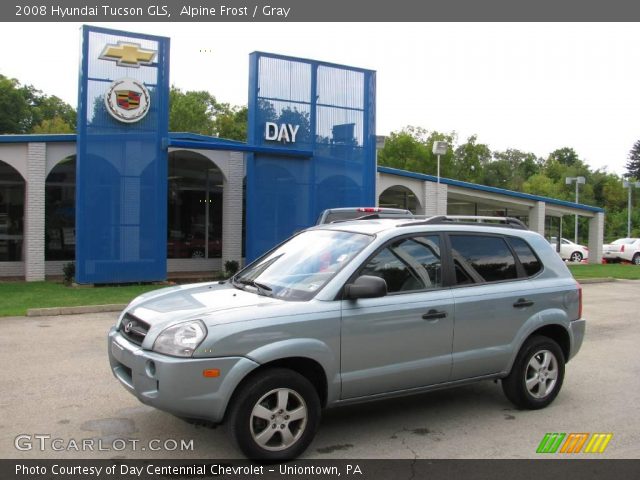 2008 Hyundai Tucson GLS in Alpine Frost