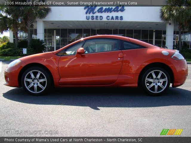 2006 Mitsubishi Eclipse GT Coupe in Sunset Orange Pearlescent