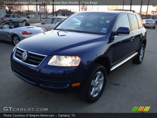 2004 Volkswagen Touareg V6 in Shadow Blue Metallic