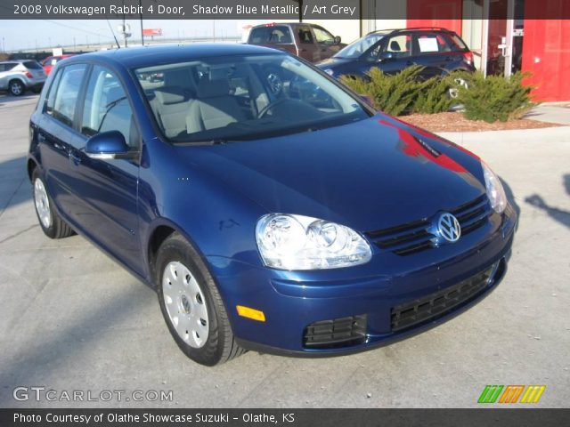 2008 Volkswagen Rabbit 4 Door in Shadow Blue Metallic